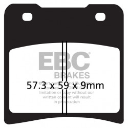 EBC Brake pads Organic FA150