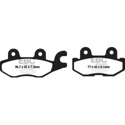 EBC Brake pads Organic FA674TT