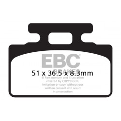 EBC Brake pads Organic FA FA151