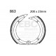 EBC brakes Moto EBC Rear Brake pads Organic 805 | races-shop.com