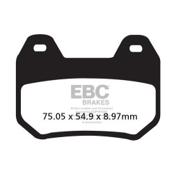 EBC Brake pads Organic FA FA304