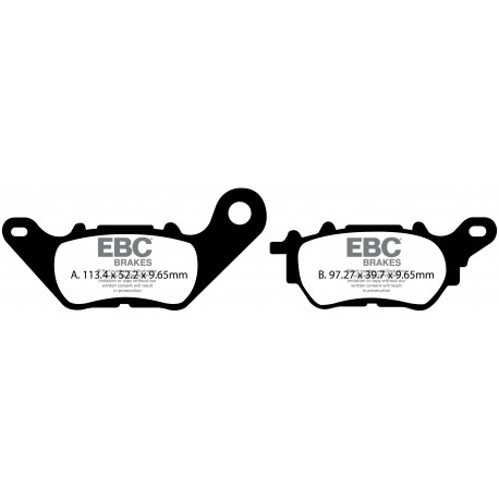EBC brakes Moto EBC Brake pads Organic SFA706 | races-shop.com