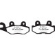 EBC brakes Moto EBC Brake pads Organic FA675TT | races-shop.com