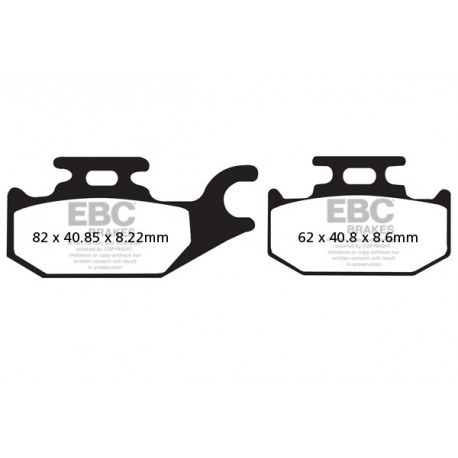 EBC brakes Moto EBC Brake pads SFAC413 | races-shop.com