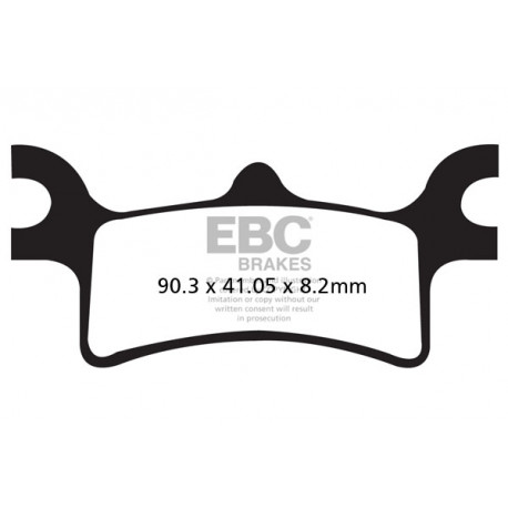 EBC brakes Moto EBC Brake pads FA314R | races-shop.com