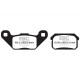 EBC brakes Moto EBC Brake pads FA431R | races-shop.com