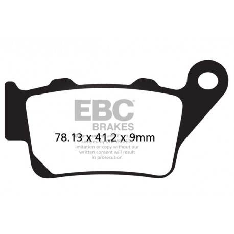 EBC brakes Moto EBC Brake pads FA213HH | races-shop.com