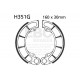 EBC brakes Moto EBC Brake Shoe Grooved H351G | races-shop.com