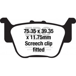 EBC Brake pads FA714R