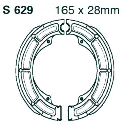 EBC Brake Shoe Grooved S629G