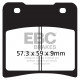 EBC brakes Moto EBC Brake pads FA150HH | races-shop.com
