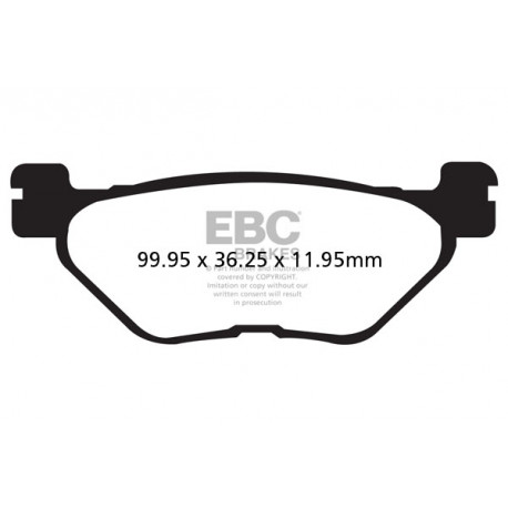 EBC brakes Moto EBC Brake pads SFA319HH | races-shop.com