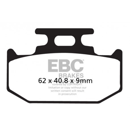 EBC brakes Moto EBC Brake pads MXS Off Road Race Sintered MXS152 | races-shop.com
