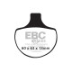 EBC brakes Moto EBC Brake pads Organic FA FA094 | races-shop.com