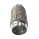 Exhaust flex pipe (SS304 reinforced) Exhaust flex pipe PRO 210x90mm, stainless | races-shop.com