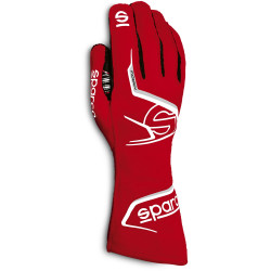 FIA race gloves Sparco ARROW (external stitching), red