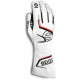 Gloves FIA race gloves Sparco ARROW (external stitching), white | races-shop.com