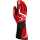 Gloves FIA race gloves Sparco TIDE (external stitching), red | races-shop.com