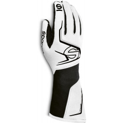 FIA race gloves Sparco TIDE (external stitching), white