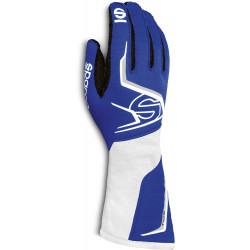 FIA race gloves Sparco TIDE (external stitching), blue