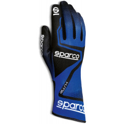 Karting gloves Sparco RUSH (internal stitching), blue