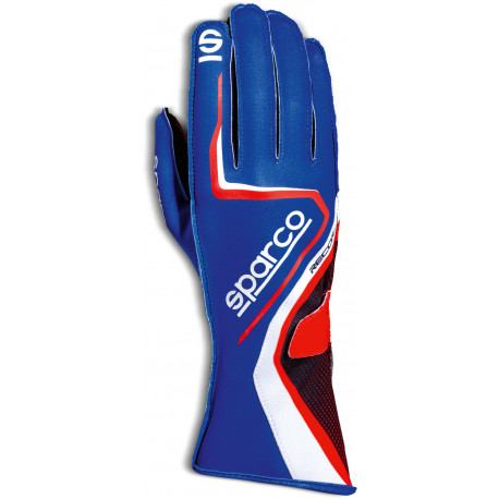 Gloves Karting gloves Sparco RECORD (external stitching), blue | races-shop.com