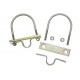 Whiteline sway bars and accessories Sway bar - U bolt mount bracket | races-shop.com