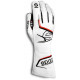 Gloves Race gloves Sparco Arrow Karting (external stitching) white | races-shop.com