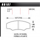 Brake pads HAWK performance brake pads Hawk HB107G.620, Race, min-max 90°C-465°C | races-shop.com