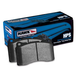 Front brake pads Hawk HB119F.594, Street performance, min-max 37°C-370°C