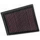 Replacement air filters for original airbox Replacement Air Filter K&N 33-3057 | races-shop.com