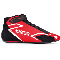 Race shoes Sparco SKID FIA red