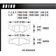 Brake pads HAWK performance Front brake pads Hawk HB189E.595, Race, min-max 37°C-300°C | races-shop.com