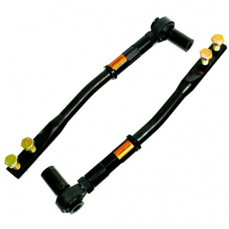 S13 Driftworks Front Geomaster Kinked Tension Rods with Rod Ends For Nissan 200sx S13/180sx 88-97 | races-shop.com