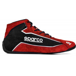 Race shoes Sparco SLALOM+ FIA red-black