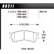 Brake pads HAWK performance Front brake pads Hawk HB211E.606, Race, min-max 37°C-300°C | races-shop.com