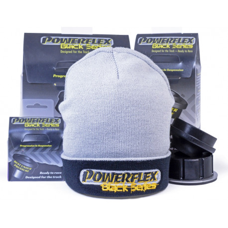 Caps Powerflex Powerflex Black Series Beanie Promotional Items HATS | races-shop.com