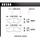 Brake pads HAWK performance Front brake pads Hawk HB260Z.670, Street performance, min-max 37°C-350°C | races-shop.com