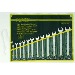 FORCE 12 piece wrench set
