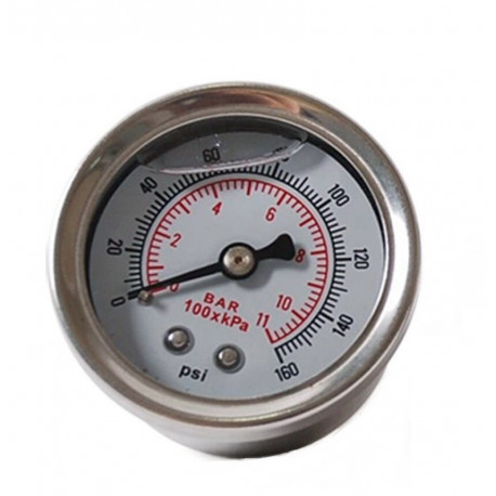 Manometers, adapters Glycerine fuel gauge 0-8Bar | races-shop.com