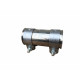 Exhaust clamps Exhaust connector 70mm (2,75") SS | races-shop.com