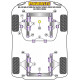 80, 90 Quattro inc Avant (1983-1992) S2 Coupe B3 (1991-1996) Powerflex Front Anti Roll Bar Mount 25mm Audi 80, 90 Quattro inc Avant S2 Coupe B3 | races-shop.com