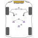 F07 GT (2009 - ) 5 Series Powerflex Rear Diff Rear Mounting Bush BMW 5 Series F07 GT (2009 - ) | races-shop.com