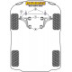 E CLASS Powerflex Front Arm Rear Bush Mercedes-Benz E CLASS W124 (1984 - 1996) | races-shop.com