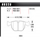 Brake pads HAWK performance Front brake pads Hawk HB325F.720, Street performance, min-max 37°C-370°C | races-shop.com