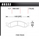 Brake pads HAWK performance brake pads Hawk HB333F.776, Street performance, min-max 37°C-370°C | races-shop.com