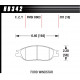Brake pads HAWK performance Front brake pads Hawk HB342Z.701, Street performance, min-max 37°C-350°C | races-shop.com