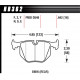 Brake pads HAWK performance Rear brake pads Hawk HB362S.642, Street performance, min-max 65°C-370° | races-shop.com
