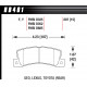 Brake pads HAWK performance Rear brake pads Hawk HB401F.587, Street performance, min-max 37°C-370°C | races-shop.com