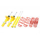 Sport suspension with fixed reduction Sport suspension kit TA-TECHNIX for Audi A1 8X 20/20mm | races-shop.com